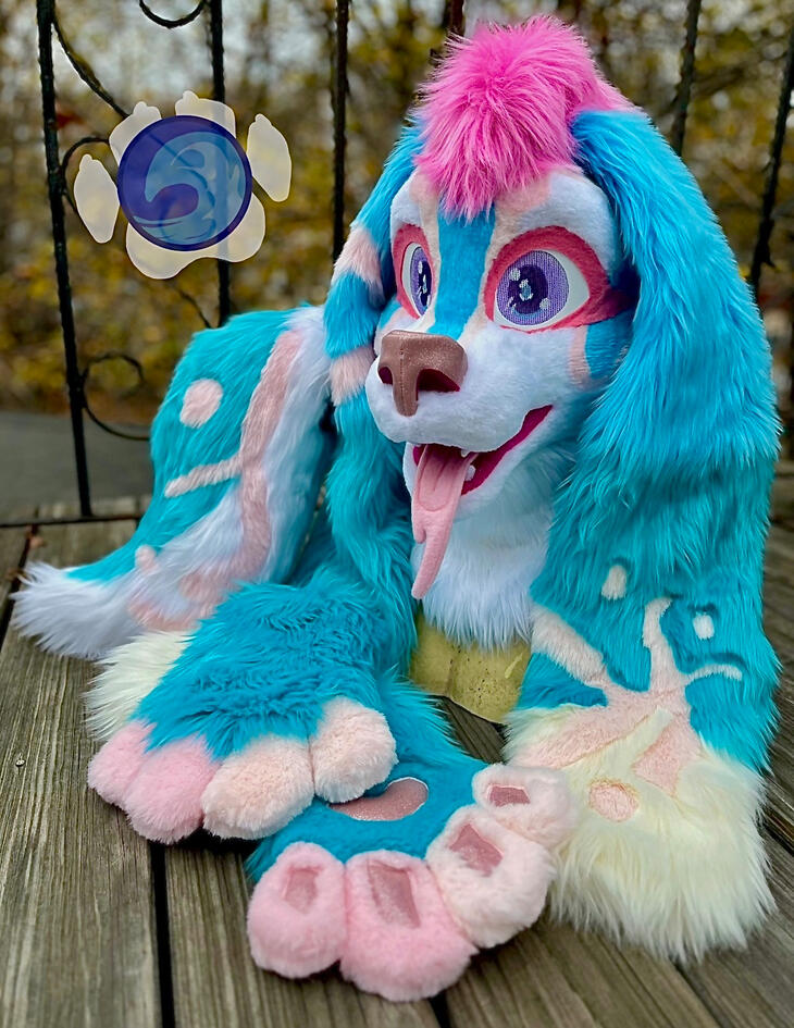 Cotton Candy Sweets Pup- partial