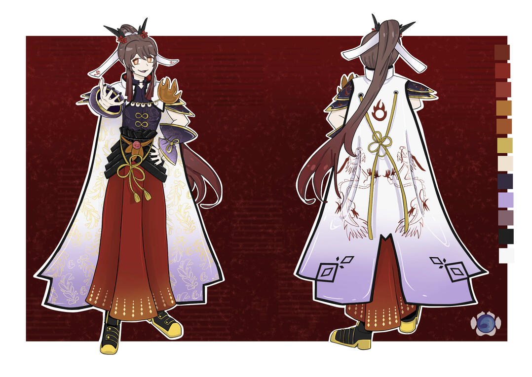 2024 Year of the Dragon HuTao